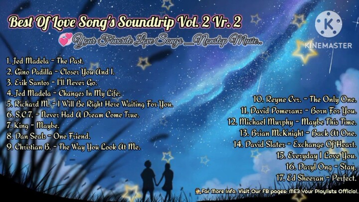Best Of Love Song's Soundtrip Vol. 2 Vr. 2 _Your Favorite Love Songs _Nonstop Music..