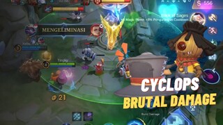 CYCLOPS, BRUTAL DAMAGE 🔥🔥