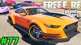 Free Fire ยอดนักซิ่ง แข่งรถมัสแตง สุดมันส์! EP77 |GTA V Mod