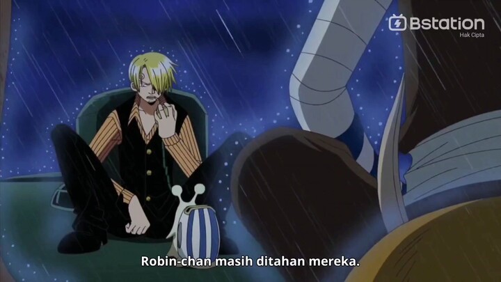 jiwa kapten luffy terlihat