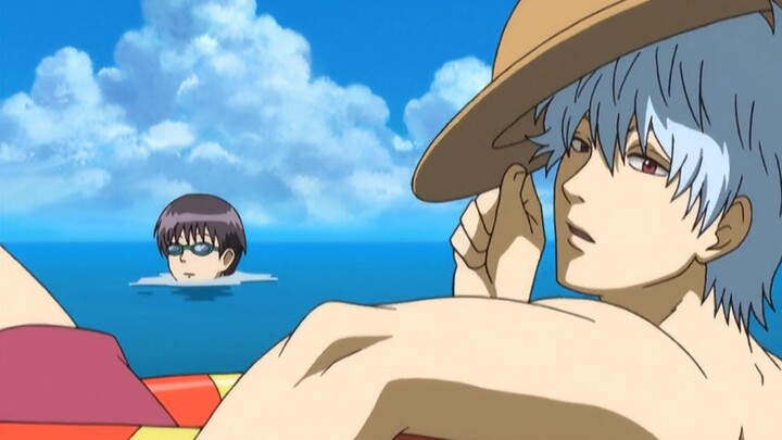 [Gintama ‖ Cảnh nổi tiếng hài hước] Bạn bơi quá nhanh, điều này hoàn toàn không phù hợp với thiết lậ