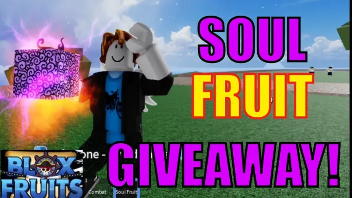 SOUL FRUIT GIVEAWAY IN BLOXFRUITS + HOW TO JOIN GIVEAWAY?