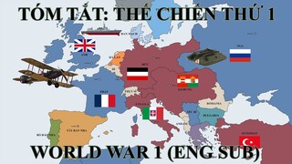 Tóm tắt: Thế Chiến Thứ 1 (1914 - 1918) | World War 1 | Lịch sử Thế Giới