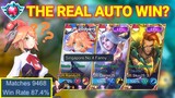 Fanny Randy25 + Squad MARGA 25 Lock Enemy Hyper! AUTO KENA MENTAL! | Fanny Gameplay Mobile Legends