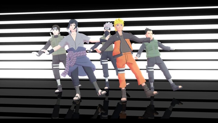 A Light That Never Comes【NARUTO MMD】NARUTO+KAKASHI*SASUKE*SAI*SHIKAMARU