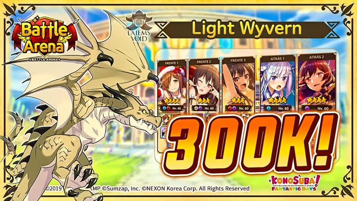 KonoSuba: Fantastic Days [GL] || [Arena: Gran Dragon de Luz] Consejos, Equipo y Accesorios!