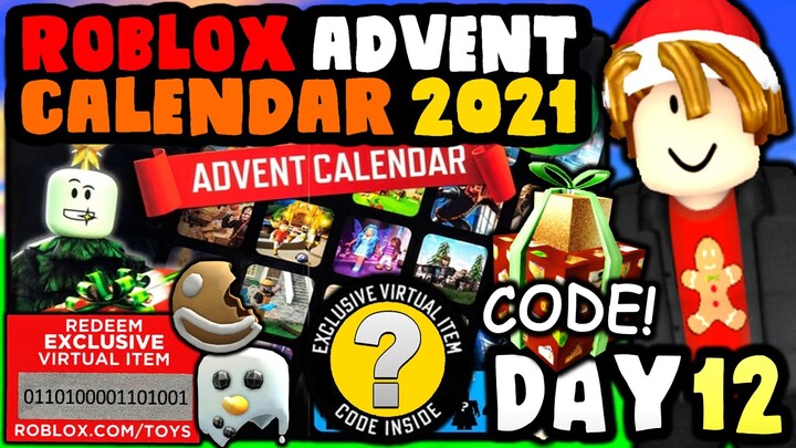 FINALLY AN ACCESSORY CODE! ROBLOX ADVENT CALENDAR 2021! DAY #12!