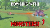Link Plays MONSTER BOWLING! | Zelda: Breath of the Wild