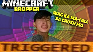 MAHULOG AT MASAKTAN | Minecraft Mega Dropper (Minigames)