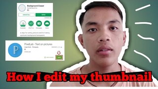 PAANO MAG EDIT NG THUMBNAIL SA YOUTUBE