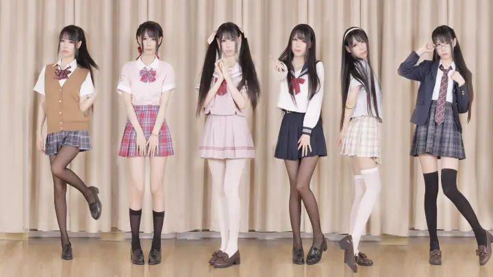 8 JK uniformed girls, which one is your favorite?