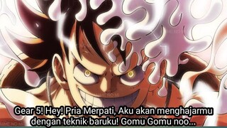 EPIC! TEKNIK BARU LUFFY DLM GEAR 5! SERANGAN TANPA MENYENTUH YG BUAT LUCCI K.O DI EGGHEAD! ONE PIECE