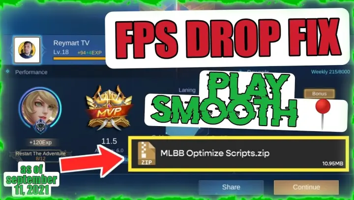 Paano I-Fix Ang FPS Drop Sa Mobile Legends? Android Tutorial 2021 | LATEST!