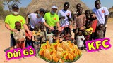 Ẩm Thực Châu Phi || Cảm Giác Của Người Dân Châu Phi Khi Ăn Thử Món Đùi Gà KFC Việt Nam (KFC Chicken)