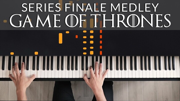 GAME OF THRONES - SERIES FINALE MEDLEY | Tutorial of my Piano Cover + Sheet Music