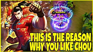 This Is The Reason Why Many Chou Users🔥 || CHOU MONTAGE || MLBB