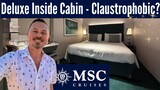 MSC Virtuosa Deluxe Inside Cabin Tour & Review