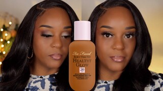 FOUNDATION OF THE YEAR 🏆🏆*NEW*TOO FACED BORN THIS WAY SKIN TINT- REVIEW & 12 HOUR WEAR TEST