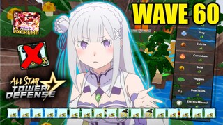 6 Star Limilia - Ultimate (Emilia) in EXTREME Material (ORBs) Farming Solo | All Star Tower Defense