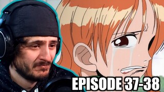 "LUFFY, HELP ME" 😭😭 - One Piece Episode 37/38 First Time Reaction