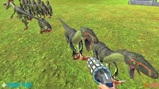 Escape from Jurassic Park if You Can. Animal Revolt Battle Simulator