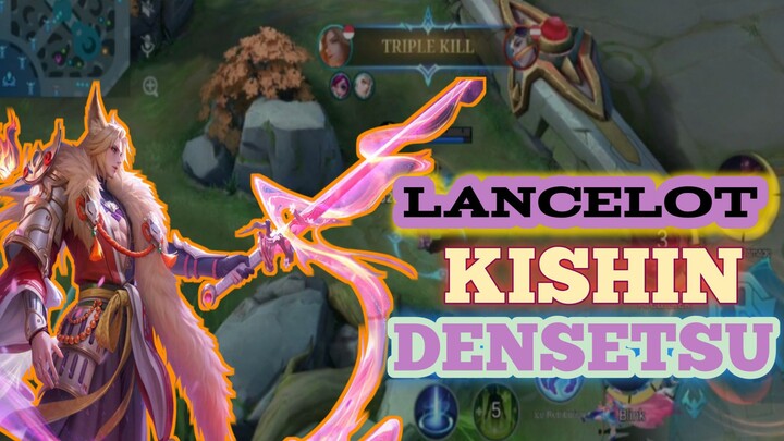 Game play Hero Lancelot skin KISHIN DENSETSU.