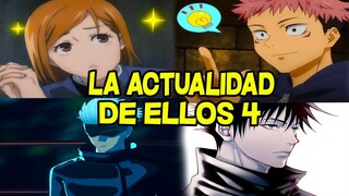 La actualidad de Itadori, Nobara, Megumi y Satoru- JUJUTSU KAISEN