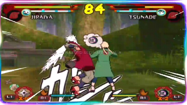 JIRAIYA VS TSUNADE - NARUTO ULTIMATE NINJA 6 ANDROID GAMEPLAY