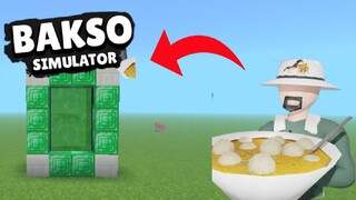 CARA MEMBUAT PORTAL BAKSO SIMULATOR - MINECRAFT