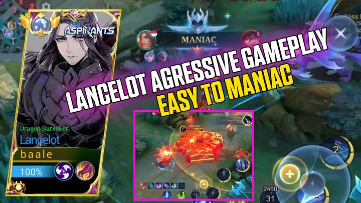 LANCELOT MODE SAD AGRESSIVE GAMEPLAY