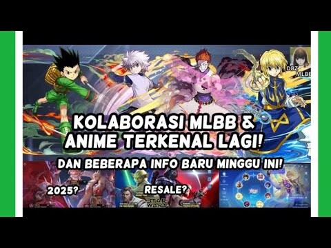 SERU SEKALI INFO SKIN TERBARU NYA ANIME MOBILE LEGEND YANG AKAN RILIS 2024