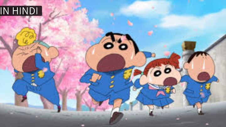 Shin-chan Shrouded in Mystery The Flowers of Tenkasu Academy in hindi dubbed