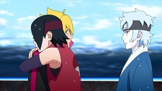 Mitsuki gets annoyed when Sadara flirts with Boruto in front of him