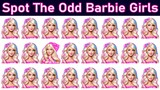 Can You Spot the Odd One Out Barbie quiz #82 | Spot The Difference Barbie | Barbie Movie Quiz❓