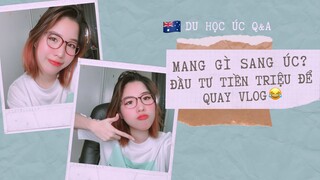 🇦🇺 DU HỌC ÚC CẦN MANG GÌ? THIẾT BỊ ĐỂ QUAY VLOG? 💯 Thanh Thanh