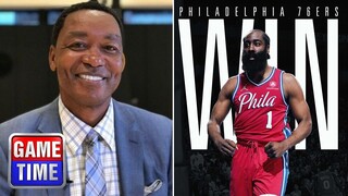 NBA GameTime reacts to James Harden drops 26 points in debut in Philly as 76ers top Knicks 123-108