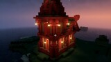 Minecraft Mangroove House Timelapse Build