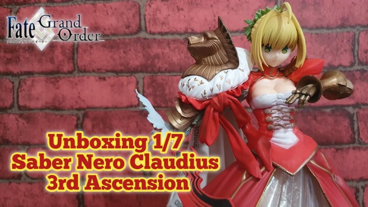 Unboxing 1/7 Saber Nero Claudius 3rd Ascension FGO | Fate Grand Order (Indonesia) Figure Recast Kw