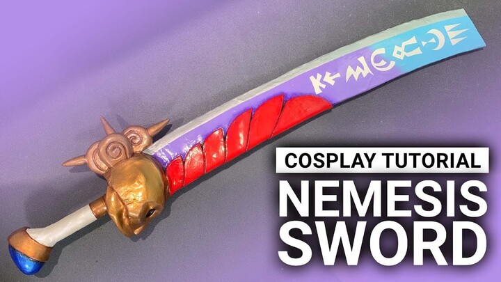 Nemesis Sword Tutorial | Worbla & EVA foam cosplay build | Hades Game