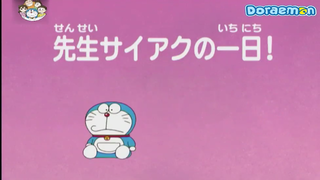 [S4] doraemon tiếng việt - một ngày được thầy khen