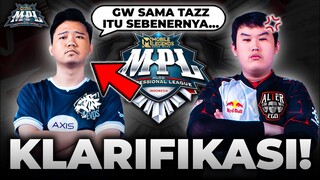 KLARIFIKASI!! DRAMA AE TAZZ & EVOS WARLORD!!!😰😱