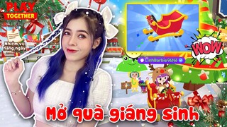 Mở Quà Giáng Sinh Bất Ngờ - Làm Nhiệm Vụ Xu Băng Trong Play Together I  Linh Barbie