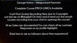George Hutton Course Weaponized Hypnosis download