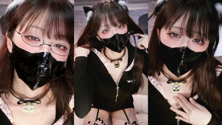 Succubus Tutorial: Rolling Eyes, Mask and Glasses Girl, the Contrast of Expression and Aura is the U