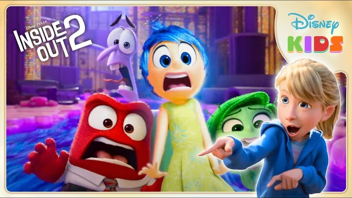 Pixar Kicks Off The Summer | Inside Out 2 | Disney Kids