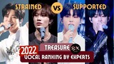 TREASURE being the VOCAL KINGS of the 4th generation (2022 vocal ranking by experts with analysis)