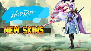 NEW SKINS IN WILD RIFT - ZED FIORRA JANNA VARUS JARVAN