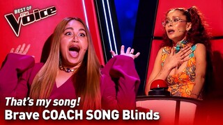 COACH SONG Blind Auditions on The Voice | Top 10