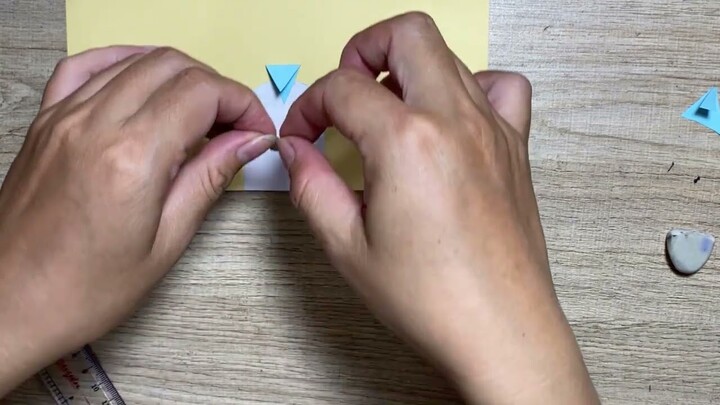 Cắt dán đồ chơi đơn giản bằng giấy cho bé - Chim cánh cụt