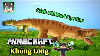 Cách Cài Addon Khủng Long Mới Nhất Cực Hay Cho Minecraft Pe (Có Link) | KIDING MC